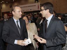 Justo Vell�n Lahoz con Alberto Fabra en el DPE 2011 