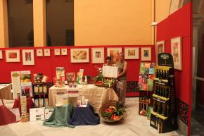 Stand de SEVECO COOP.V, creada por mujeres y dedicada al comercio de herborister�a, diet�tica y nutrici�n