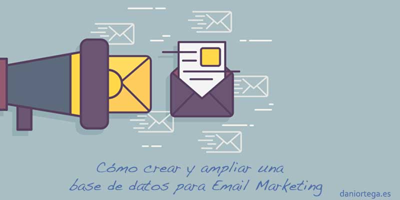 Crear bases de datos email marketing