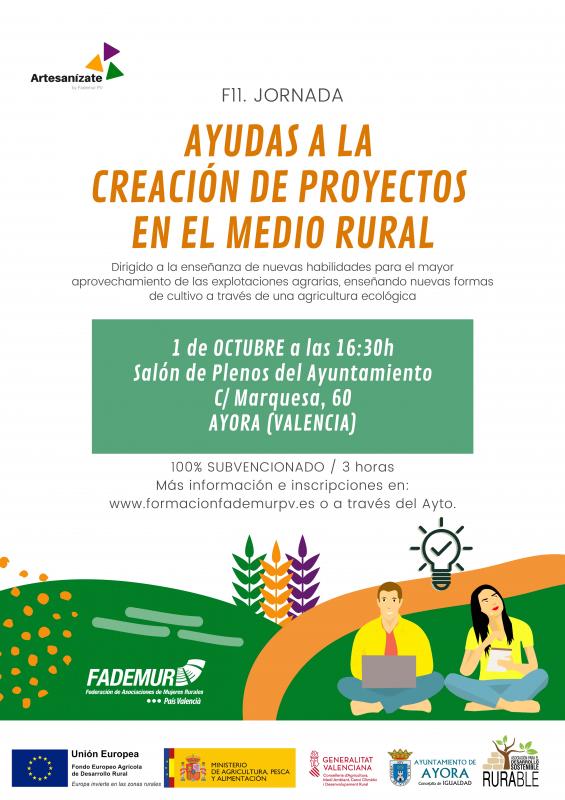 Jornada sobre Ayudas a la Creacin de Proyecto en el Medio Rural