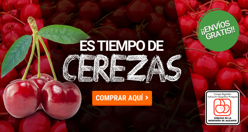 Comprar cereza online de calidad|Fruta de La Sarga
