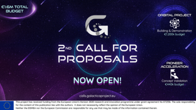 Guía para los solicitantes: 2ª convocatoria de propuestas de GALACTICA