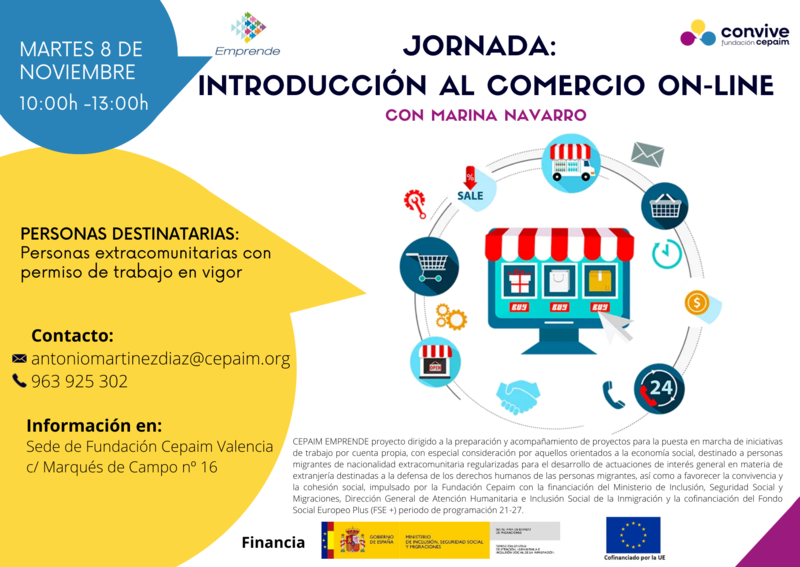 JORNADA: INTRODUCCIÓN AL COMERCIO ON-LINE