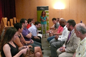 Networking. Desayuno Innovaci�n. Edurne Zubiria, T�cnico CEEI Castell�n.