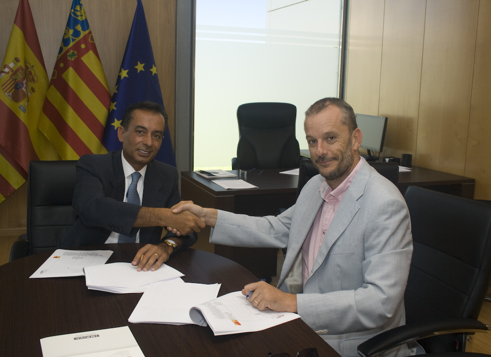 Firma convenio Basco y Urquizu ACEBM 2011