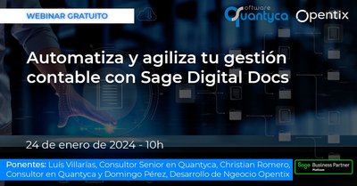 Automatiza y agiliza tu gestión contable con Sage Digital Docs