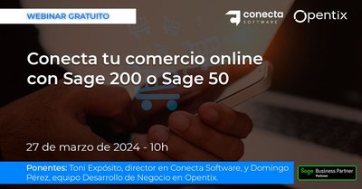 Webinar: Conecta tu comercio online con Sage 200 o Sage 50