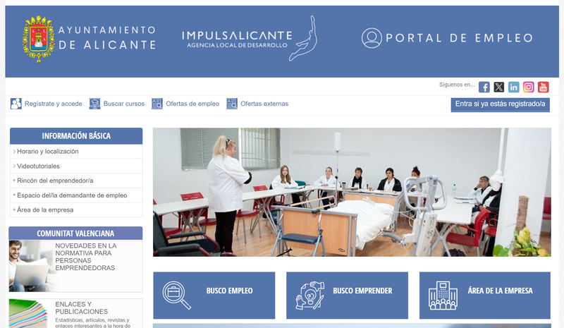 Portal Empleo impulsalicante