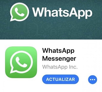 Actualizar WhatsApp para Android