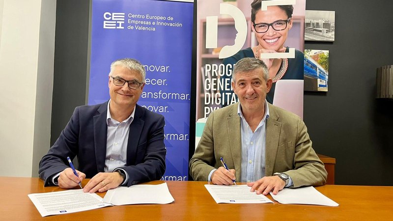 Firma colaboraci�n CEEI Valencia y ESIC