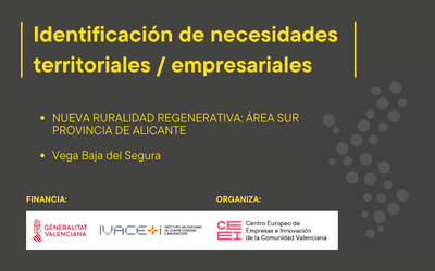 Nueva ruralidad regenerativa: �rea sur provincia de Alicante