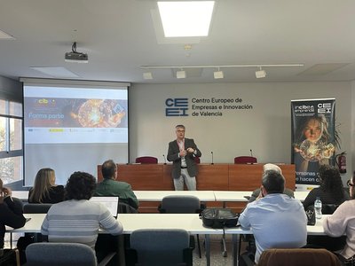 Ramn Ferrandis CEO CEEI Valencia en Inicio INCIBE Emprende