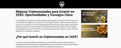 Las 10 mejores criptomonedas para invertir