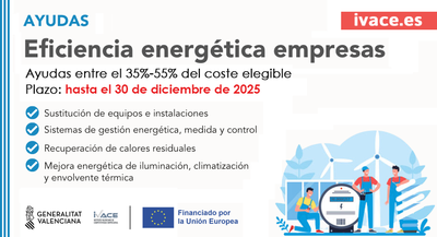 Ayudas en materia de eficiencia energética en empresas 2025