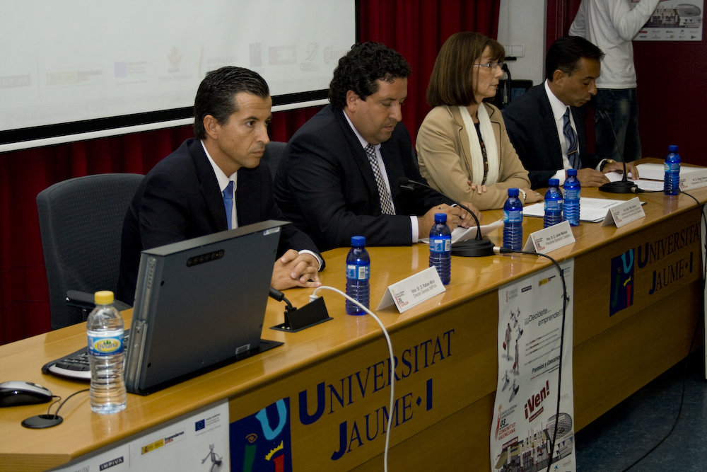 DPE Castellón 2011: Acto institucional: D. Diego Basco, presidente CEEI Castellón