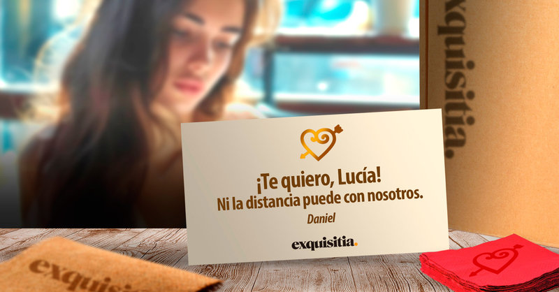 Nota personalizada Regalo San Valentín