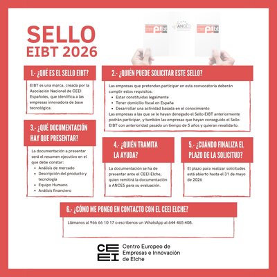 Sello eibt 2026 2º edición
