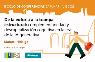 Conferencia de Manuel Hidalgo: La IA generativa, de la euforia a la trampa estructural