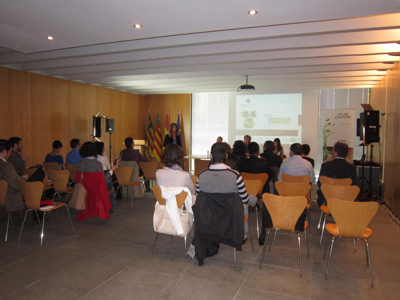 Presentación de la jornada, Edurne Zubiria, técnico de ceei castellón
