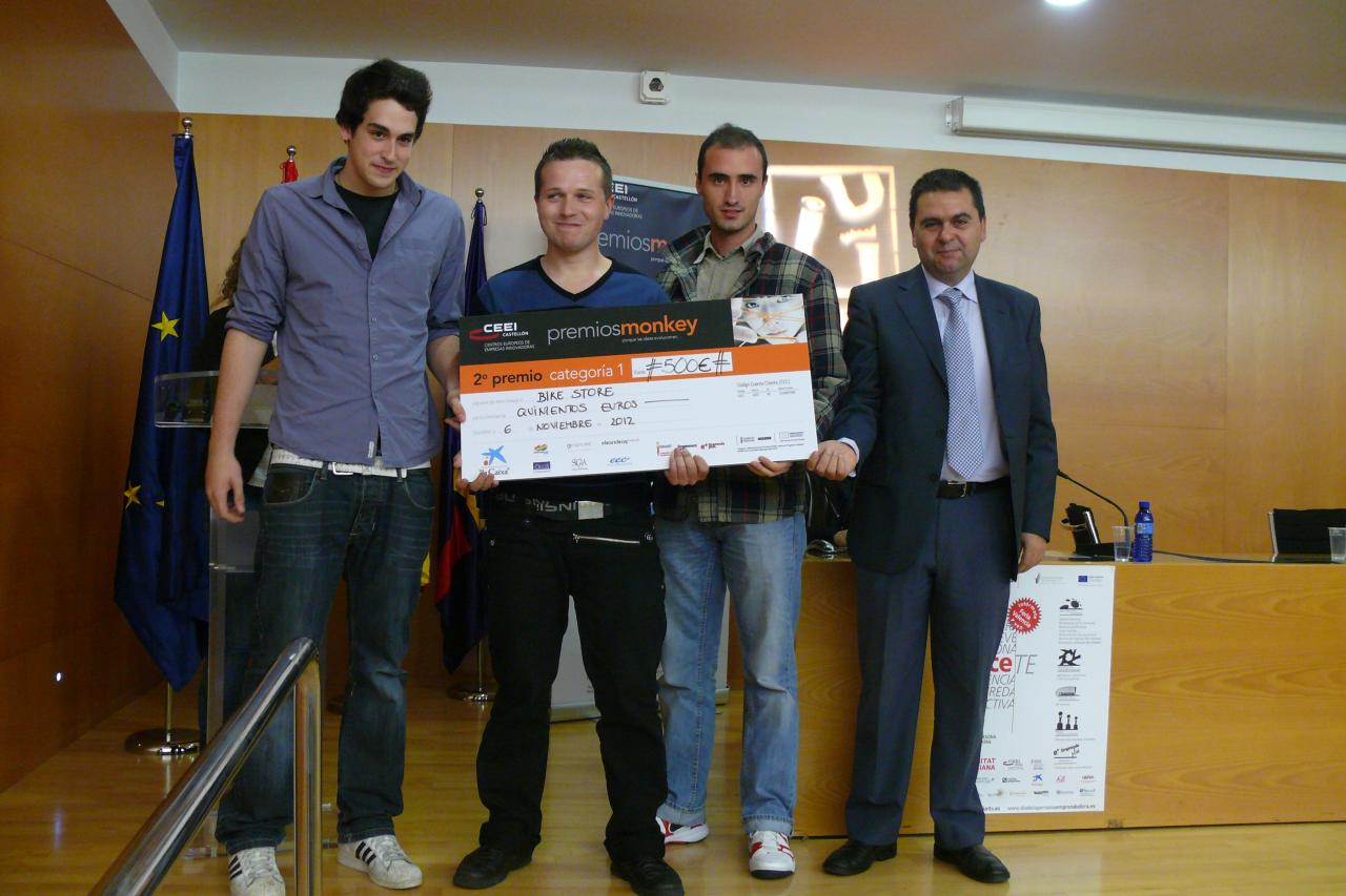 Proyecto Bike Store. Premios Monkey 2012. Emprende+