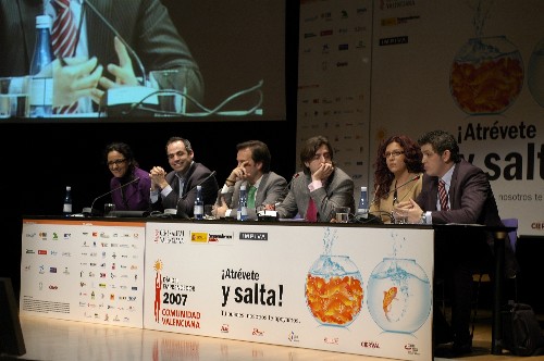 Mesa redonda en el Da de la Persona Emprendedora CV 2007