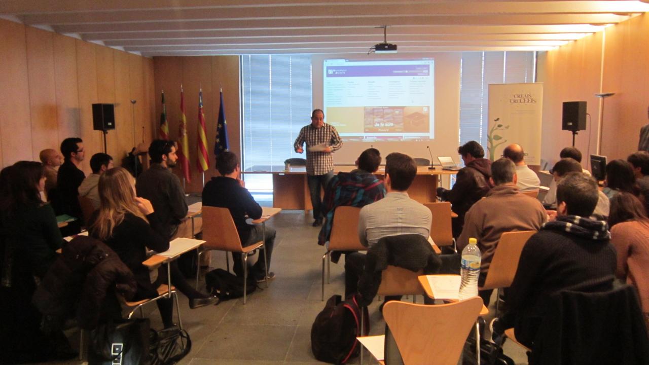 Presentaci�n VI Edici�n Creaci�n y Desarrollo Estrat�gico de Empresas Innovadoras. Andreu Blesa, UJI.