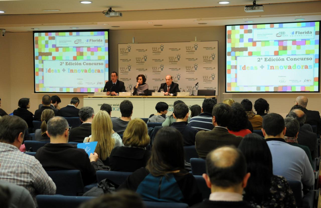 presentación concurso IDEAS + INNOVADORAS 2013 B