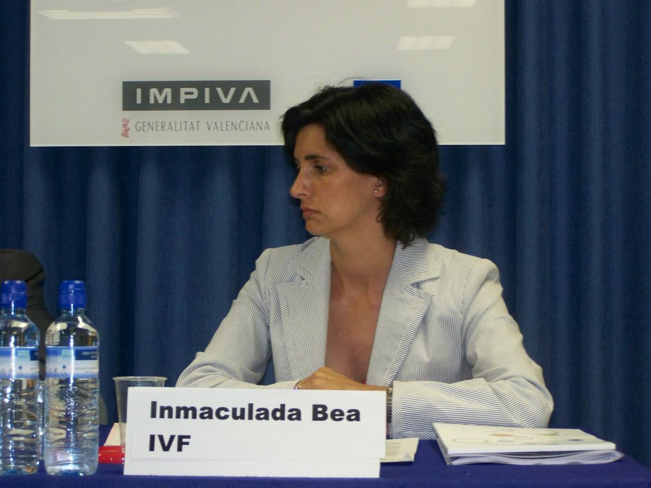 Inmaculada Bea , IVF, en el Foro de financiacin de la innovacin