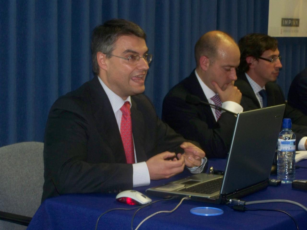 Ramon Ferrandis, CEEI Valencia, en foro de financiacin 2008 CEEI Valencia