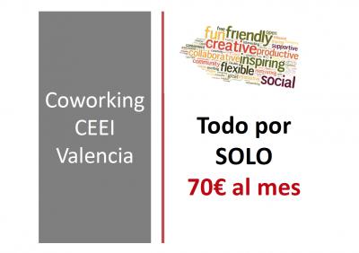 Servicios Coworking CEEI Valencia