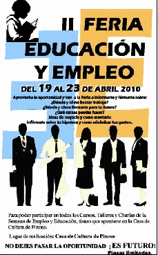 II Feria Educaci�n y Empleo PINOSO 2010