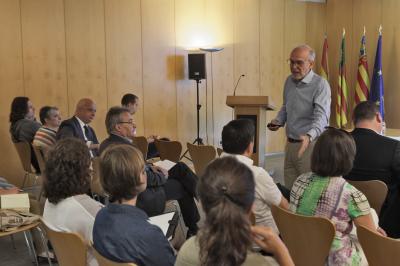 Juan Luis Segurado en la conferencia "Retos del crecimiento"