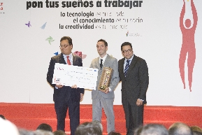 Mejor Proyecto de Empresa, entrega del Premio en el DPECV 2010