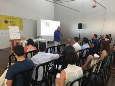Sesión con Ricardo Almenar en Focus Pyme y Emprendimiento Horta