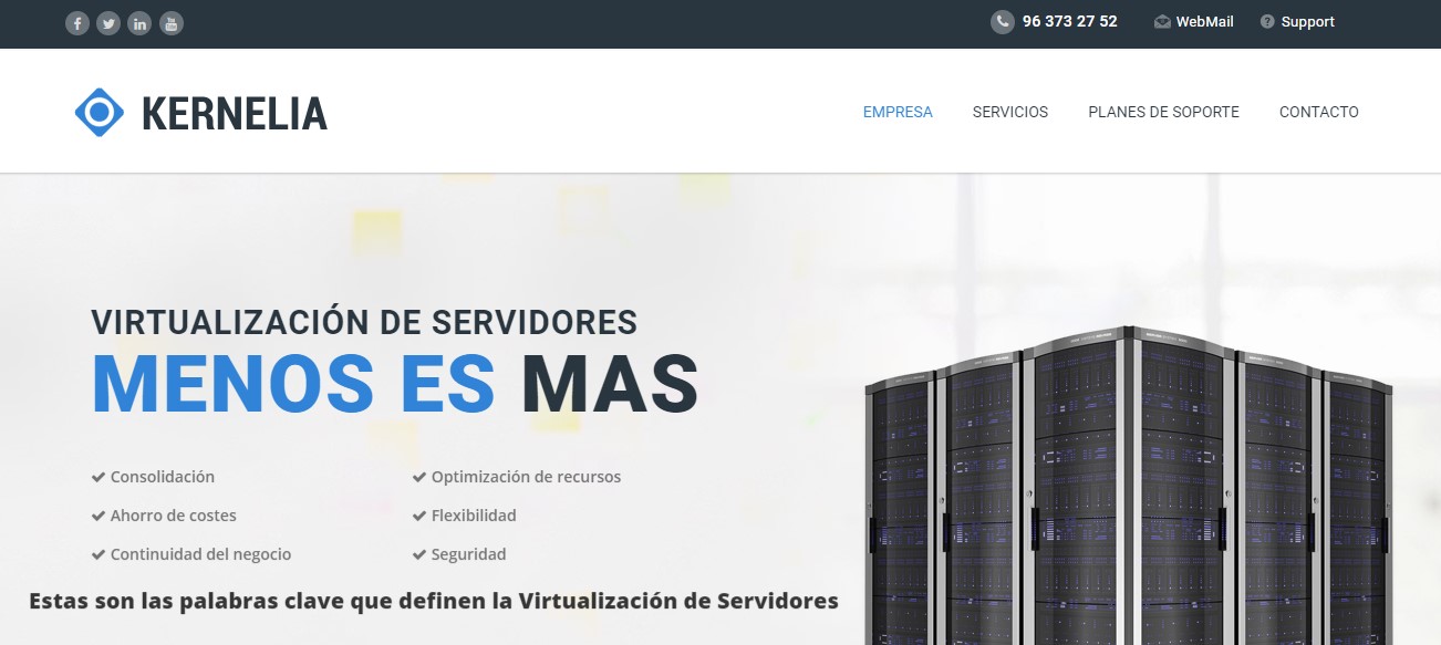 Kernelia | Mantenimiento Informático en Valencia