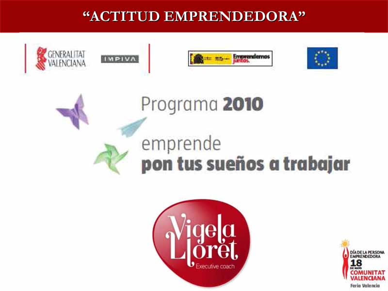 Car�tula Actitud Emprendedora