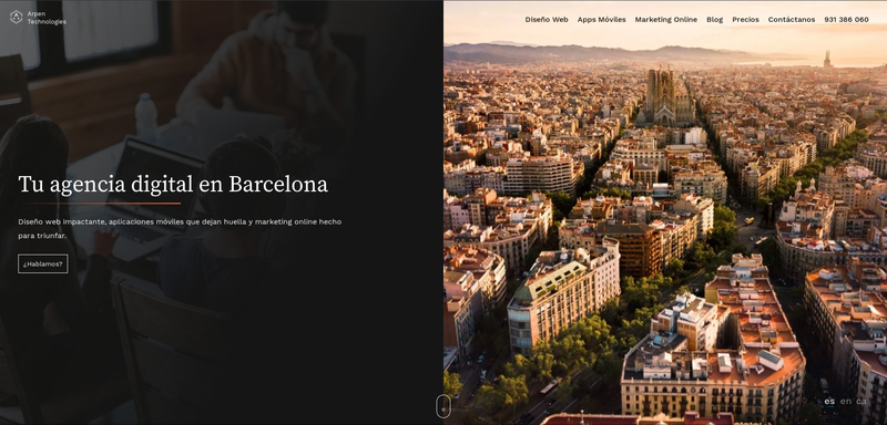 dise�o web barcelona