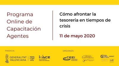 Tesorería de emergencia. Programa Online de Capacitación de Agentes Ecosistema Emprendimiento CV