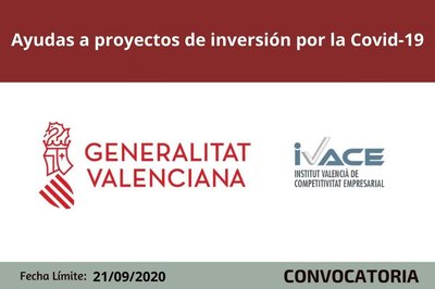 Subvenciones proyectos inversi�n por la covid19