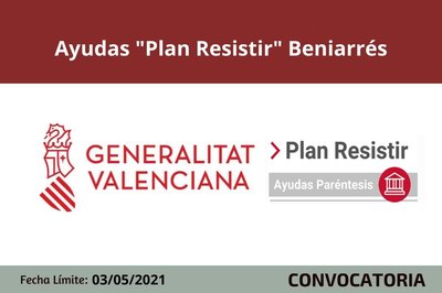 Ayudas Plan Resistir Beniarr�s