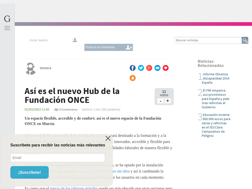 As es el nuevo Hub de la Fundacin ONCE